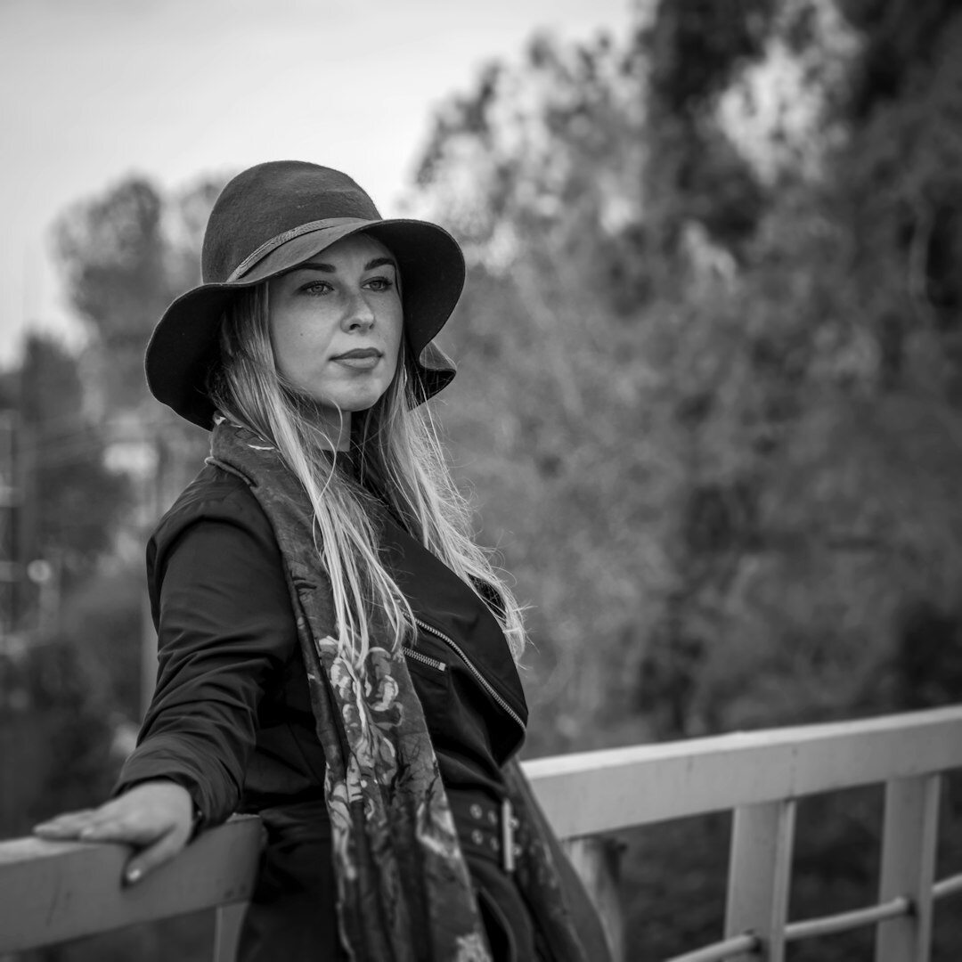 Portrait of a young Chilean woman editor smiling