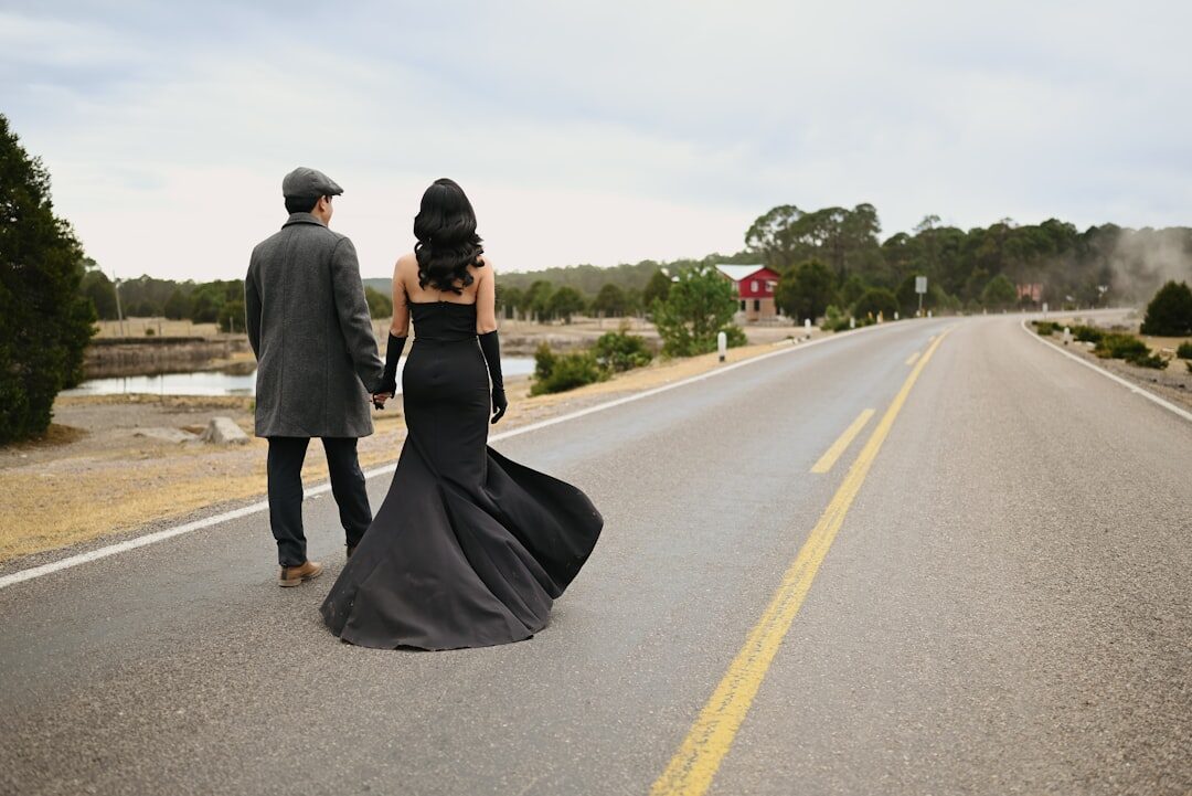 celebrity couple walking red carpet
