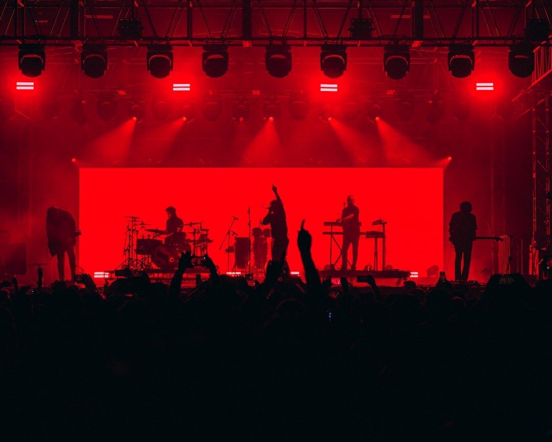musicians performing on stage